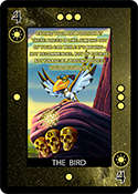 The Bird Card Yellow